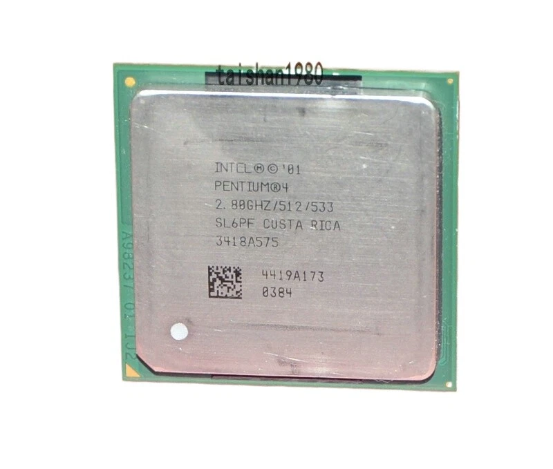 Processeur Intel Mobile Pentium 4 – SL789 – 2,3 GHz – Socket 478 – Occasion