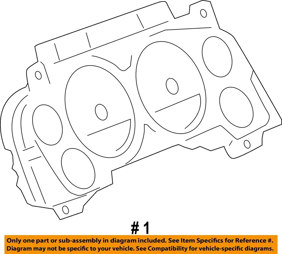 Used Speedometer Gauge fits: 2012 Gmc Sierra 1500 pickup new style smooth door s - Imagem 4 de 4