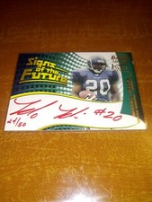 MAURICE MORRIS 2002 BOWMAN SIGNS OF THE FUTURE RED INK AUTOGRAPH #D 24/50 