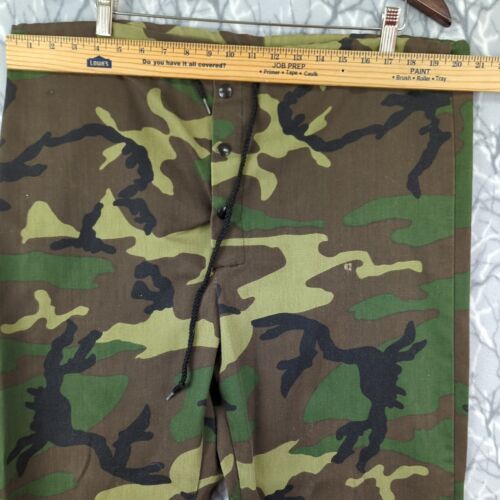 Vintage SNO King Tarnhose Erwachsene Small-Med Camouflage Wald Jagd USA - Bild 10 von 12