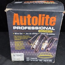 Spark Plug Wire Set-8mm Professional Series Autolite Premium 97047 Damaged Box