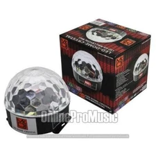 2 Mr. Dj USA LED DOME CRYSTAL Six Ring Crystal Ball