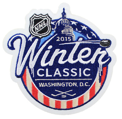 NHL 2015 Winter Classic Jersey Patch Washington Capitals Chicago Blackhawks