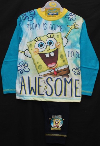 Boy's SPONGEBOB SQUAREPANTS Pyjamas / Long-Sleeved PJs - Sizes 4-10 Years - Bild 25 von 25