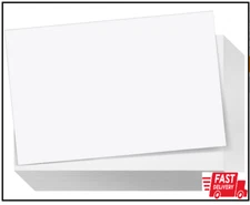 200 Pack White 300 GSM / 110 lb Thick Cardstock Paper - Blank Heavyweight Weddin