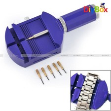 5 Pins Wrist Bracelet Watch Band Link Strap Remover Adjuster Repair Tool Set