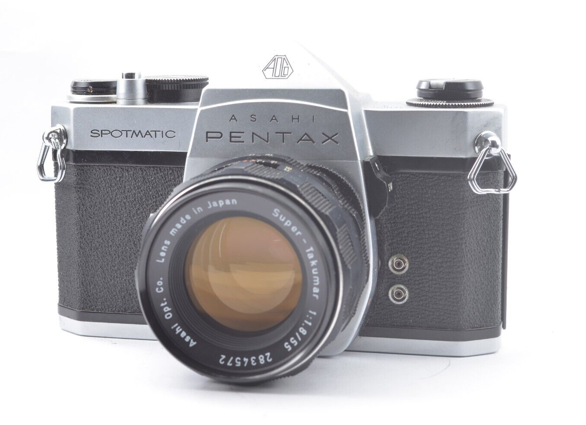 フィルムカメラ Pentax Spotmatic SuperTakumar 55mm f/1.8 Mint】ASAHI PENTAX SPOTMATIC SP SLR + Super-Takumar 55mm f