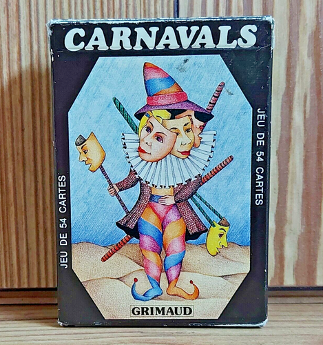 Karnevale Spielkarten Grimaud Paris Frankreich Vintage Karneval - Bild 6 von 9