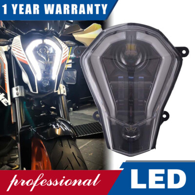 For KTM Duke 200 2012-2019 LED Front Headlight Housing Head Lamp