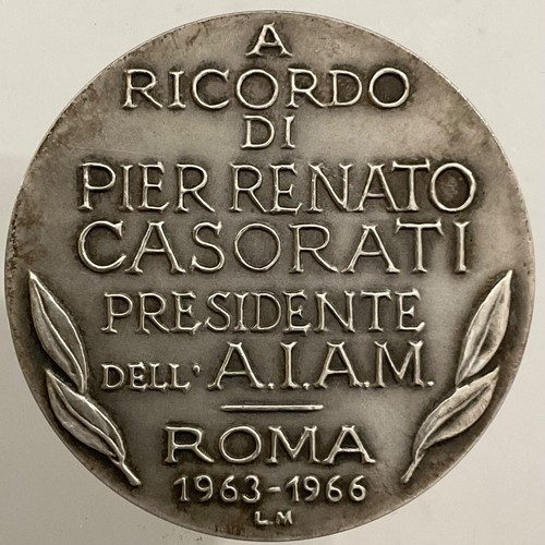 PIER RENATO CASORATI PRESIDENTE ASS. ITALIANA ARTE DELLA MEDAGLIA OPUS ROMAGNOLI - Picture 2 of 6