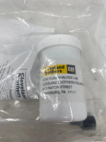 Cleveland Brothers Caterpillar SOS1T Fluid Analysis Test Kit Oil Sample Kit