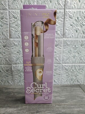InfinitiPRO by Conair Secret Ceramic Auto Curler Hair Iron 