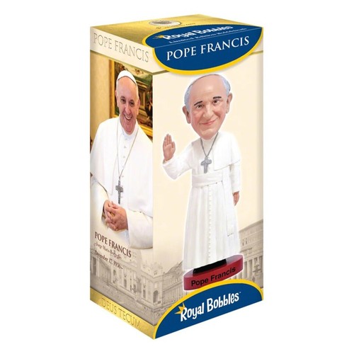 POPE FRANCIS ROYAL BOBBLES BOBBLEHEAD CHRISTMAS MAN CAVE GIFT LIMITED EDITION