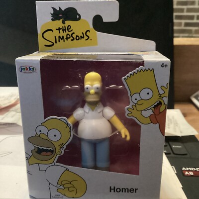 NEW  Jakks Pacific The Simpsons HOMER SIMPSON 2.75'' Figure 2024   FREE SHIPPING 
