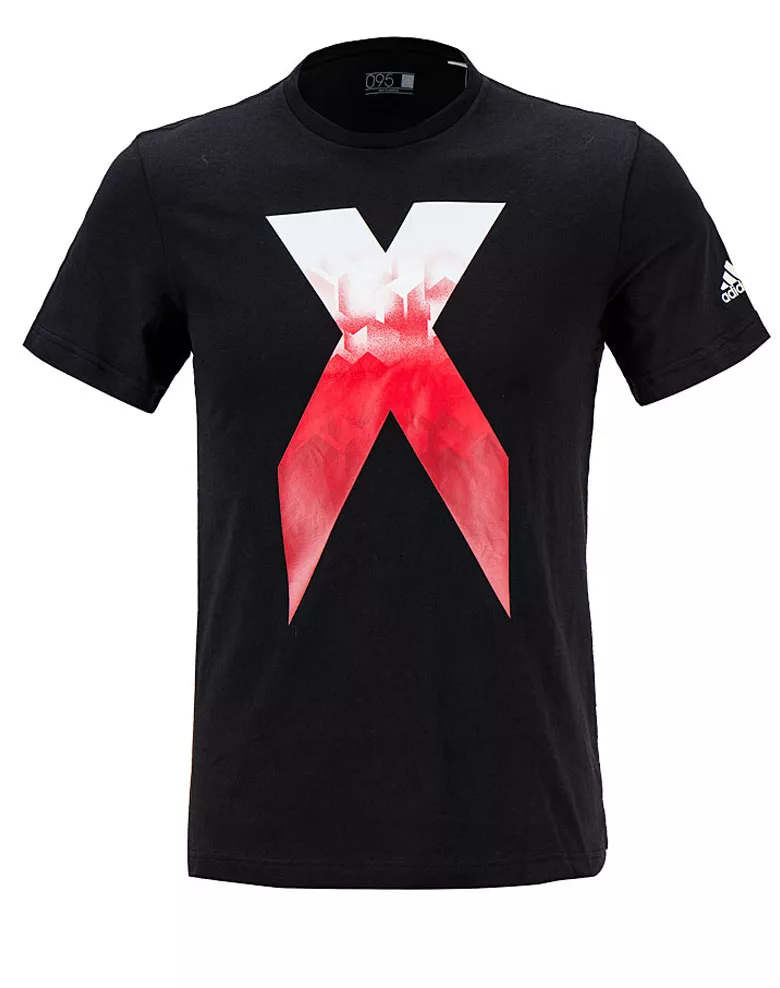 X ACE Logo BP7236 Black Red Cotton Polyester Men&#039;s T-Shirt | eBay