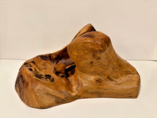 Shan Mu Wooden Hand Carved Wine Bottle Display