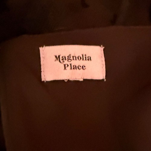 Magnolia Place Black Goth Bat Print Fit & Flare Dress Size M - Bild 8 von 11