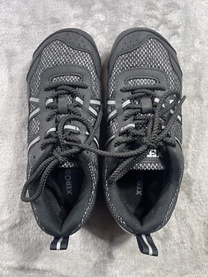 Xero Shoes Women's 6.5 Terraflex Black New Lace Up