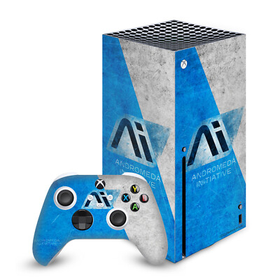 MASS EFFECT ANDROMEDA GRAPHICS VINYL SKIN FOR SERIES X CONSOLE & CONTROLLER