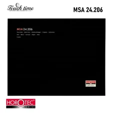 HOROTEC msa24.206, One Piece, of Black Bench Mat 35*24 CM, Thickness 0.5MM.