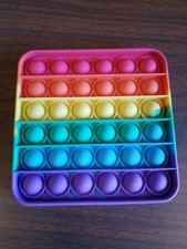 Push Bubble Pop Stress Relieving Fidget Toys - Pack of 1