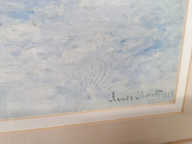 Lavacourt under Snow By Claude Monet 1881 Offset Lithograph Art Print - Image 3 of 4