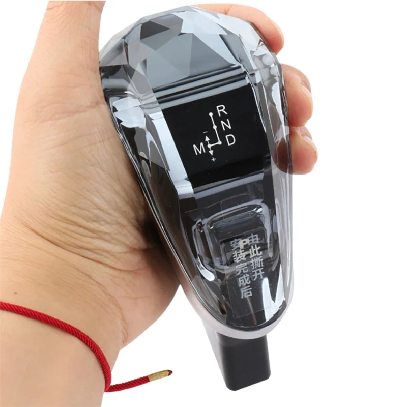 Palanca de cambios de coche de cristal de lujo moldura de repuesto para Porsche Panamera 2017-2023 Foto 4 de 4