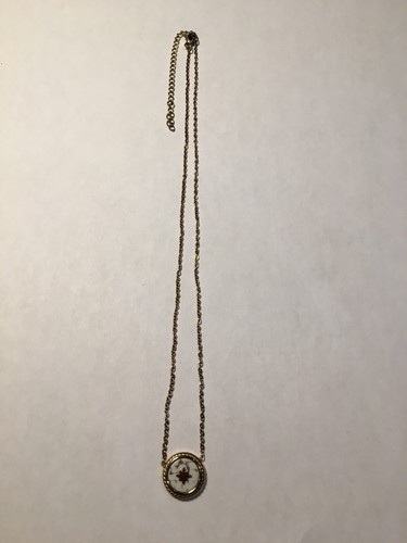 Collana Ciondolo Egizio Per Donna | Pietra Leopardata A Forma Di Cuore | Gioiello Stile Antico, Metallo Misto, Nuovo - Foto 2