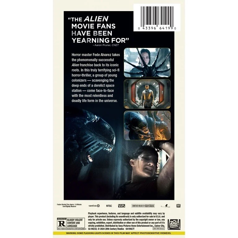 当時物 特大 エイリアン VHS プロモ ディスプレイ 非売品 Alien