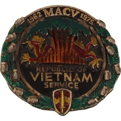 Macv Vietnam Sog Special Forces Ccn Ccc War Veteran 80s NOS