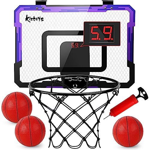 Mini Panier de Basketball Mural pour Enfants Portable Sport Intérieur