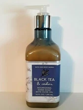 Bath & Body Works Black Tea & Cedar With Olive Oil Nourishing Hand Soap 10oz