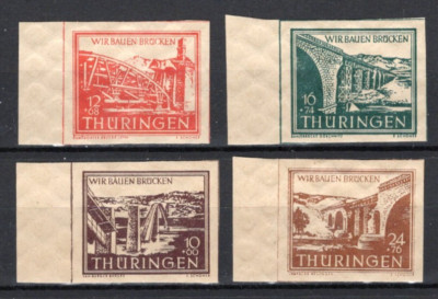 Deutschland 1946 - Sowjetische Besatzungszone Thüringen 1946 Neuwerte Mnh