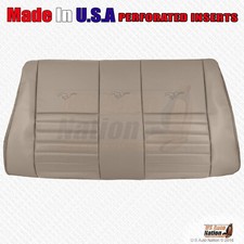 1999 - 2004 Ford Mustang Gt Driver Passenger Replacement Leather Seat Cover Tan