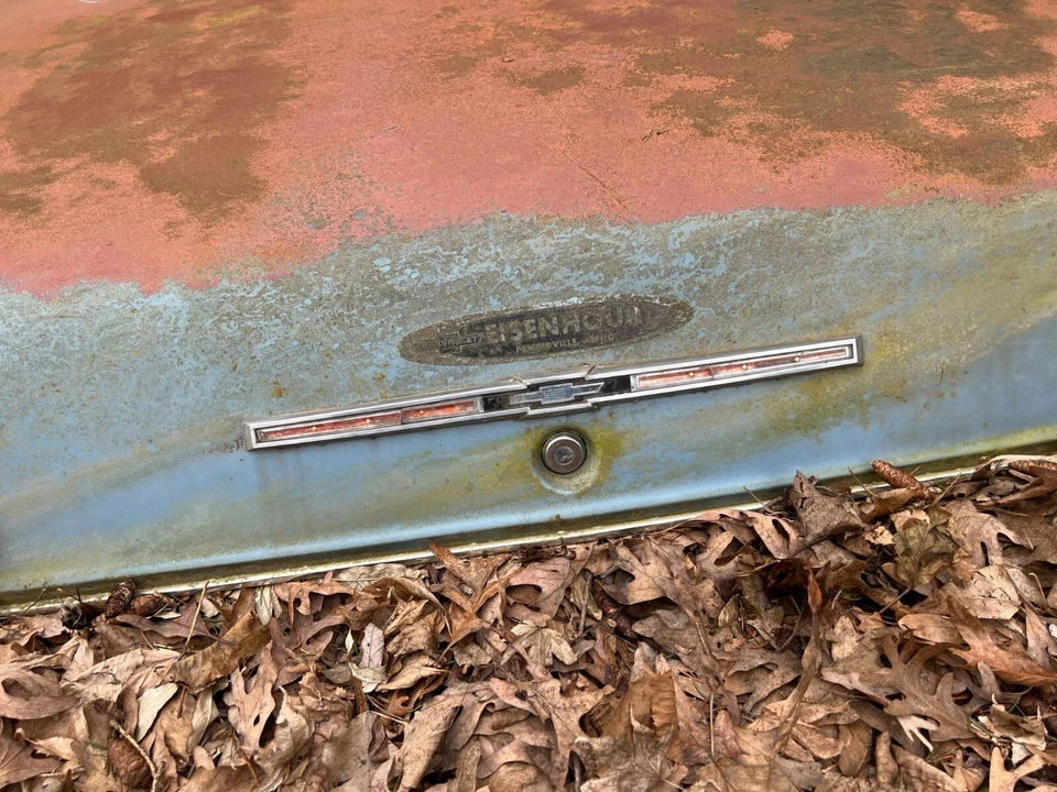 1965 Chevy Impala SS Convertible Trunk Deck Lid Panel OEM Impala Sedan '65 - Image 3 of 4