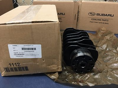 #ad 2004 2018 Subaru Nitride Treated Crankshaft EJ257 2.5L 12200AA430 EJ255 Genuine $360.38