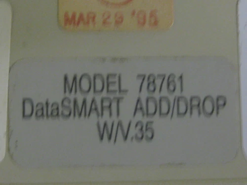 ADC KENTROX DATASMART 78761 T1 ADD DROP W/V.35 