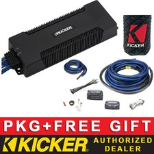 KICKER PXA1000.5 BOAT/MARINE AUDIO PACKAGE CLASS D 5CHANNEL AMPLIFIER 1/0AWG KIT