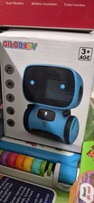 GILOBABY Robot Toy Blue AI Music for Kids 3 Years Age Level 3-4 Years