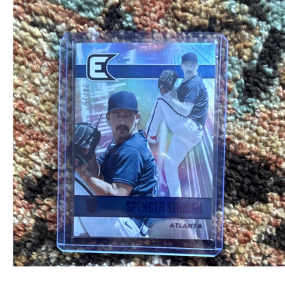 Panini 2022 Chronicles Spencer Strider Atlanta Braves #10 Serial Numbered /25