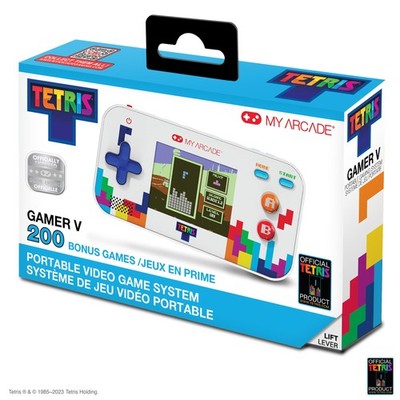 My Arcade Tetris Gamer V: Game 4.88 x 0.88 x 2.56 inches, Multi 