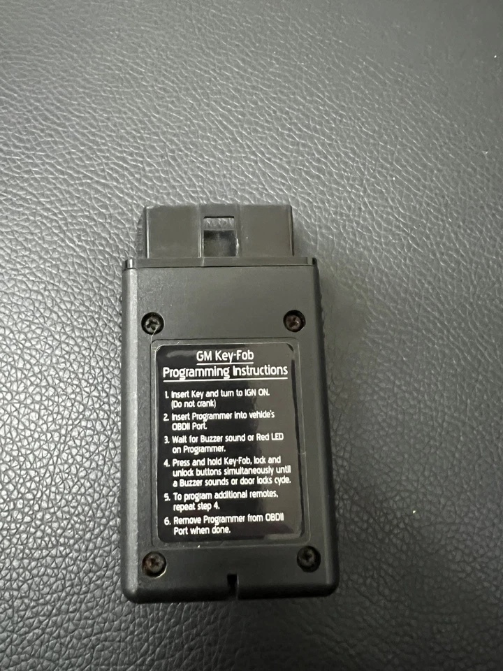 Dorman GM General Motors OBD Key Fob Programmer Model No. 13731-324-IN 20334 - Image 2 of 2