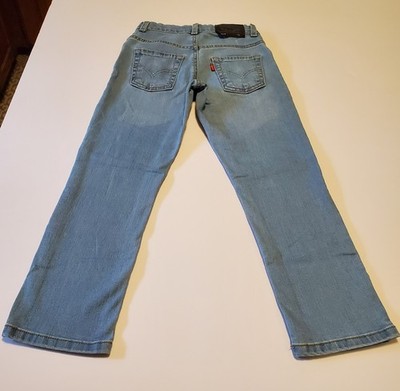 Levi's Jeans 511 Slim Boys Size 7 Reg Performance Blue Jeans Pants PLEASE READ