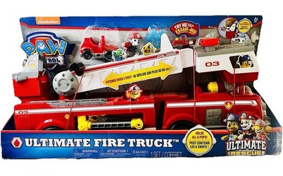Paw Patrol Ultimate Fire Truck Ultimate Rescue NEW IN BOX Marshall Toy