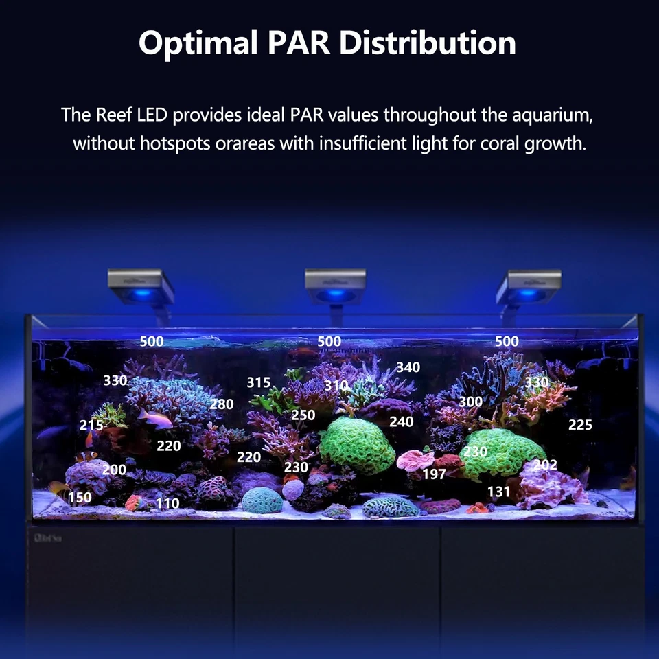 Reef LED RL90 WiFi Saltwater Aquarium Light Reef for Corals Reef Marine 90W 180W - Image 4 of 4