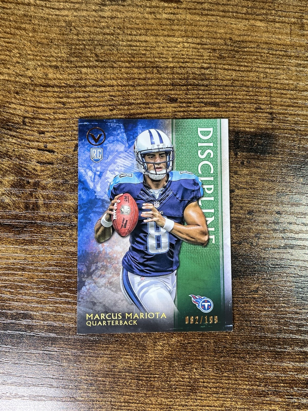 Marcus Mariota Topps Valor #56 Base