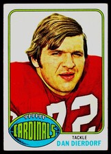 1976 Topps #326 Dan Dierdorf - VG