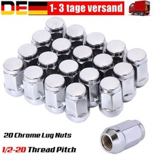 20 Radmuttern Kegelbund geschlossen 1/2 Zollx20 UNF Für Ford Explorer Mustang