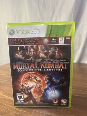 Mortal Kombat Komplete Edition Xbox 360 Platinum Hits Best Seller