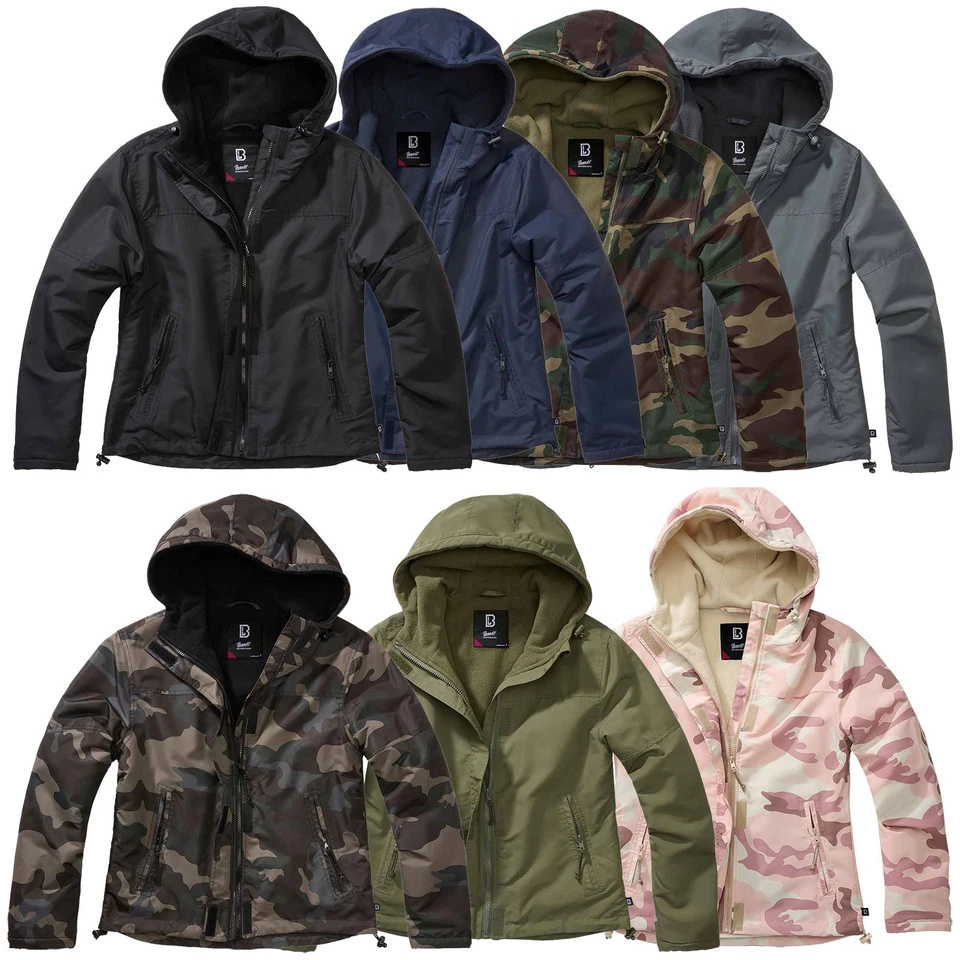 Brandit Ladies Windbreaker Frontzip Damen Regenjacke Outdoor Windjacke XS-5XL - Bild 1 von 1